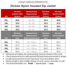 Black Dickies Hooded Nylon Zip Jacket Fleece Lined 2xl 5xl 952