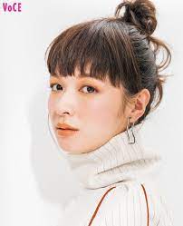 voce2019年12月号 森絵梨佳 美髪 花嫁 髪型 ミディアム ヘアスタイリング