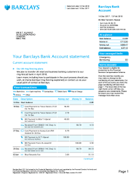 Barclays bank plc is authorised by the prudential regulation authority and regulated by the financial conduct authority and the prudential regulation. Barclays Bank Statement Chambre D Hote Besancon