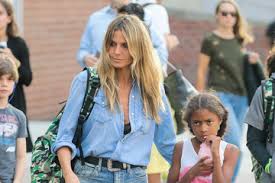 The joy of adulthood it to be able to bear children of our own heidi klum is proud to be called a mother of four one of which is a product of her first failed relationship with flavio briatore a formula one racer and the other. Heidi Klum Lou Samuel Pictures Photos Images Zimbio