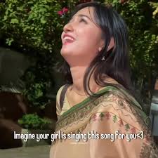 Imagine your girl sing this song for you. 💗