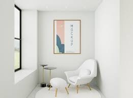 Download Front View Minimalist Home Assortment With Frame Mock Up For Free In 2020 Minimal Living Room Minimalist Home Inspirational Wall Decor