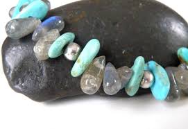 Details About Sterling Silver Natural Nevada Turquoise Gemstone Bead Bracelet Handmade Usa Turquoise Gemstone Gemstone Beads Handmade Sterling Silver