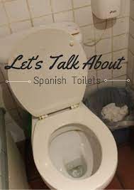 Let S Have A Little Talk About Spanish Toilets Spanish Bathroom Red Bathroom Accessories