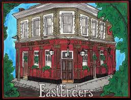 The Vic 8 5x11 Ink And Watercolour The Pub From Eastenders Bbc Eastenders Watercolor Artwork