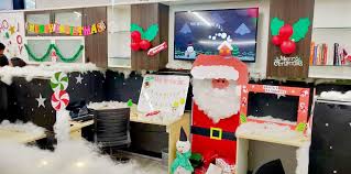 Interesting ideas to celebrate diwali at office | office bay decoration | paper crafts Unitilers Celebrate Christmas Unitile