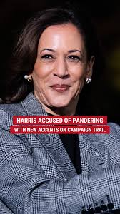 WATCH: Vice President Harris showcases several accents while spreading her  message across America throughout her presidential campaign as she makes  her final pitch to voters before Election Day.