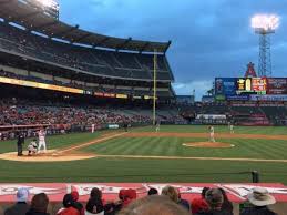 Angel Stadium Section F123 Home Of Los Angeles Angels Of