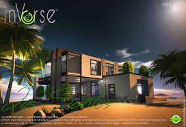 A traditional house cannot guarantee any of that. Second Life Marketplace Inverse Mesh Los Santos Furnished Contemporary Modern House Hi Def