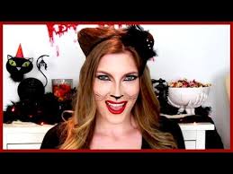 Step 3 make the cat ear: Making Cat Ears With Your Hair