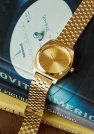 A life well lived needs a watch well made. Time Teller Watch All Gold Gold Stainless Steel Men S Women S Nixon Us