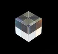 Divisor de Feixe de Combinação personalizada Cubo De Vidro De Cristal  Colorido RGB Prisma