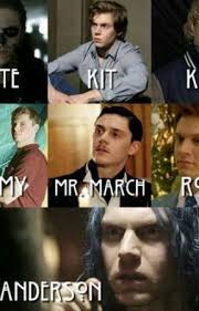 A page for describing characters: Ahs Evan Peters Sucking His Fingers All Characters Wattpad