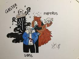 W.D.Gaster (Sans And Papyrus Absorbed) By Drenduh-Tyrof On Deviantart