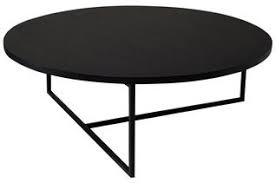 Geometry Has Never Been Such Fun The Curves And Angles Characterized By Classic Midcentury Mod Round Coffee Table Modern Coffee Table Round Black Coffee Table