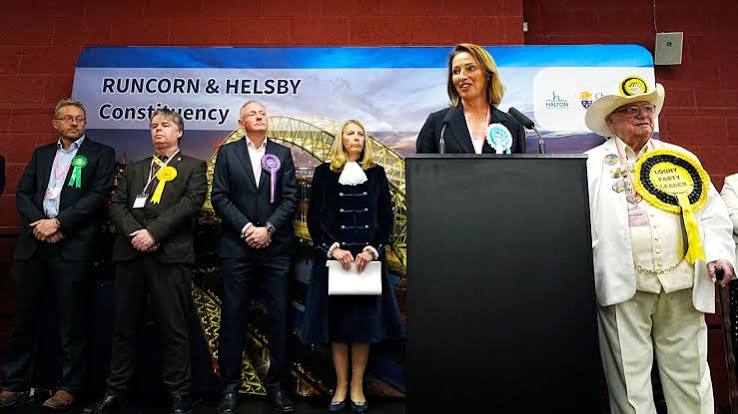 Challenge to Reform UK's Runcorn and Helsby by-election win fails - BBC News