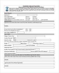 Current epassport with photocopy of data page. Indian Passport Renewal Form Printable