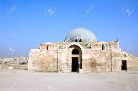 Umayyad Palace Of Amman Citadel Complex Jabal Al Qala A Amman Jordan Middle East Stock Photo Picture And Royalty Free Image Image 118475628