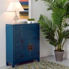 Buffet laqué chinois.les tiroirs de ce meuble d'asie sont recouverts de feutrine de couleur. Meubles D Entree Bleu Meuble Chinois Pekin Univers Petits Meubles