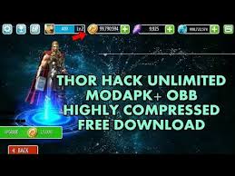 Thor es un superhéroe ultra poderoso basado en un dios mitológico del mismo nombre. Thor The Dark World High Compressed Android Mod Apk Data Gameplay Hindi Youtube