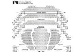 Chrysler Center Seating Chart