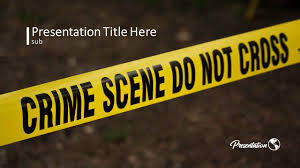 Creating a crime timeline for you case is simple with this crime timeline template. Crime Scene Report Google Slides Themes And Powerpoint Template Myfreeslides