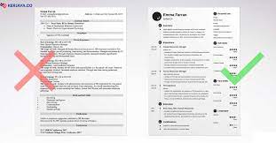 Pastikan point dalam resume ditulis dengan ringkas dan padat. Contoh Template Resume Simple Untuk Rujukan Anda Biar Ringkas Tapi Padat