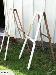 Home Made Easels Diy Easel Easel Home Diy