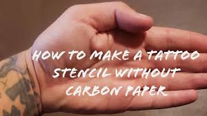 If the stencil does not lay taught against the surface of your wall, furniture or anything can be tattooed so long as the artist makes a stencil of it and does the line work.and you have to understand that its permanent and. Diy Tattoo Stencil Paper Tattoo Design