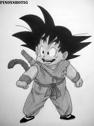 This tutorial shows the sketching and drawing steps from start to finish. How To Draw Goku In A Few Quick Steps Easy Drawing Tutorials