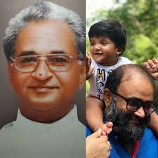 Both r my heroes... Happy bday pappa... Happy fathers day.. Happy bday  Mannav..