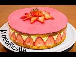 9 Fraisier Raffinatissima Torta Francese Alle Fragole Video Ricetta Youtube Torta Francese Ricette Torte