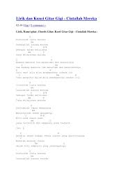 Chord Lagu Gigi
