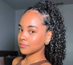 Latin American Curl Hairstyle