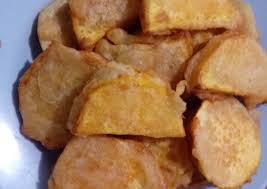 Campur 2 sdm tepung bumbu dengan air es dan aduk rata. Resep Ubi Cilembu Goreng Oleh Farida Hardiyanti Cookpad