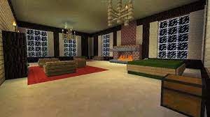 It's a good idea to make this room near you're mine, furnace room and storage rooms. 20 Living Room Ideas Designed In Minecraft Minecraft Room Decor Minecraft Bedroom Decor Minecraft Interior Design