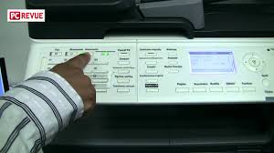 1 turn off and on the power switch. Konicaminolta Bizhub 215 Youtube