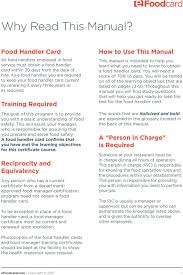 Get a free food handlers guide. Food Handler Basic Course Study Guide Pdf Free Download