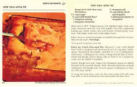Lemon juice 1 1/3 tbsp. Deep Dish Apple Pie Men S Favourites Betty Crocker 1971 Collection Deep Dish Apple Pie Irish Recipes Recipes
