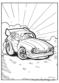 He's captain of the neon weiner, the finest flying food truck. Cool Car Coloring Pages 100 Original And Free 2021