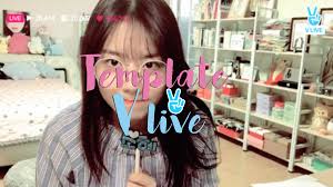 Check spelling or type a new query. V Live Template By Vousmevoyezart On Deviantart