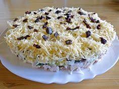 салат с колбасным сыром и крабовыми палочками и чипсами Salat Damskij Kapriz S Kuricej I Chernoslivom Recept S Foto Poshagovo Recept Eda Kulinariya Vkusnyashki