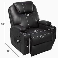 Shopperchoice Massage Recliner Sofa Chair Deluxe Ergonomic Lounge Executive Heated W Control Black Http Www Furnituressale Sofa Chair Reclining Sofa Chair