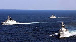 A chinese warship has forced an american destroyer to change course in the south china sea by sailing close to it in an unsafe and unprofessional manner, the us navy says. Raja Mandala Drawing A Line In The Sea The Indian Express