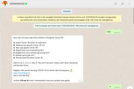 Mohon maaf lokasi grup wa nya sengaja kami sembunyikan rapat di banjir embun. Menjajal Chatbot Whatsapp Resmi Untuk Pantau Covid 19 Di Indonesia Halaman All Kompas Com