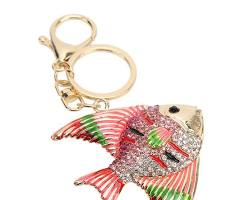 keychain with a tropical fish designの画像