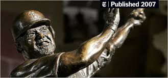 Every player ahead of him has a retired number, and all but boyer have both a retired number and a statue. Bronze Statue Of Mcgwire Waits On Deck In Storage The New York Times