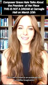 Here’s Composer and Jon Deak First Music Winner Grace Hale as she talks  about her piece “This is Not a Dream”