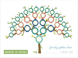 17 Creative Family Tree Ideas + Printables - Personal Creations Blog