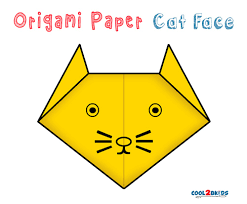 How to make paper cat how to make origami cat how to make cat. Crafts Cool2bkids